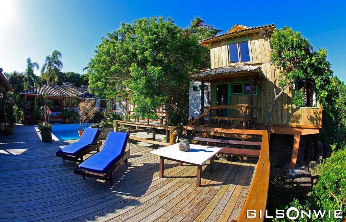 Pousada Casa Do Ceo Praia do Rosa Exterior photo