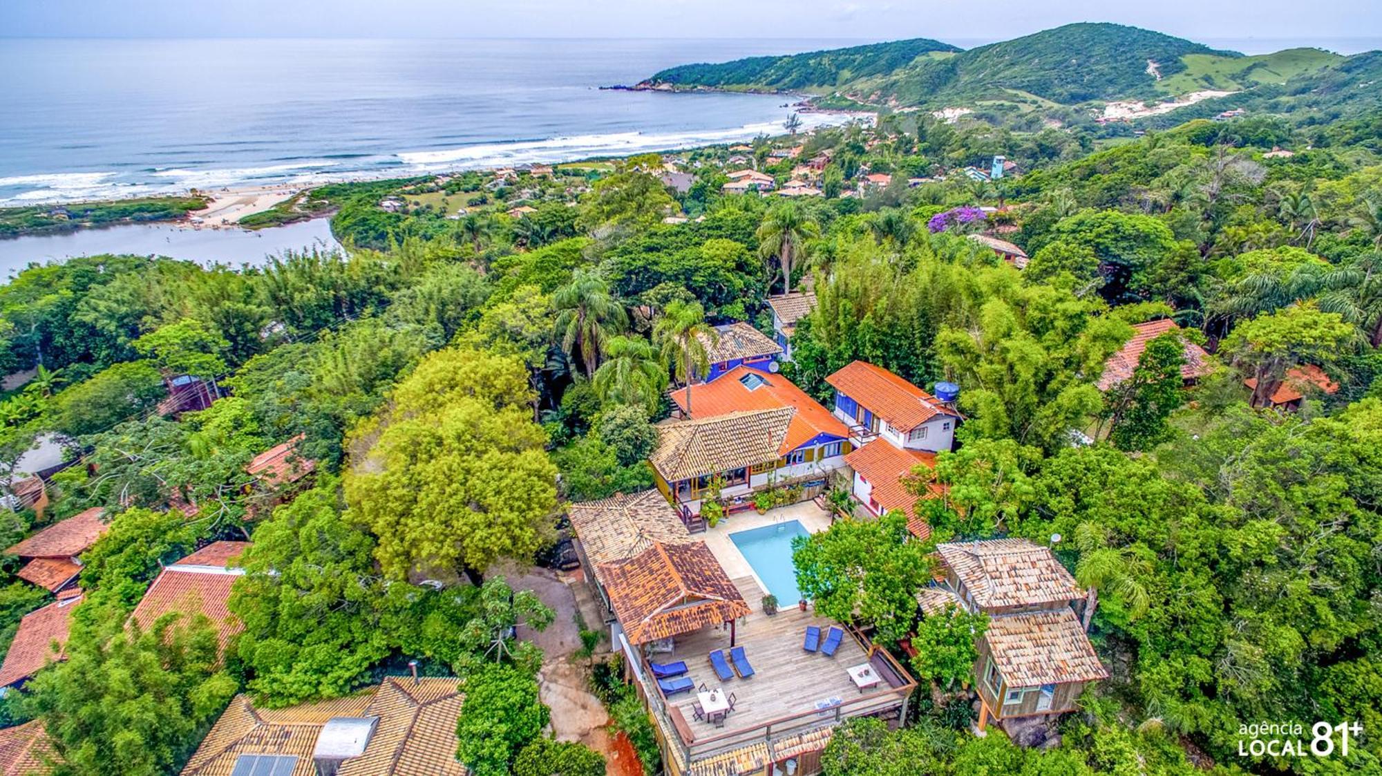 Pousada Casa Do Ceo Praia do Rosa Exterior photo