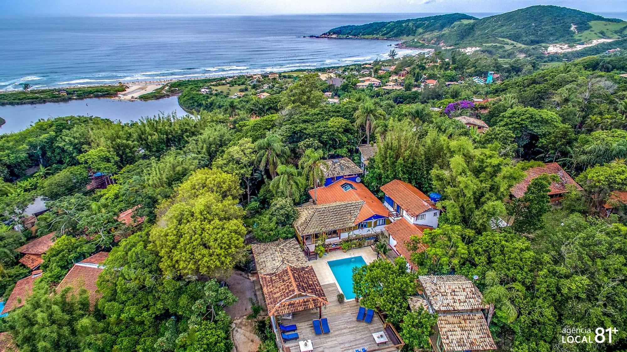 Pousada Casa Do Ceo Praia do Rosa Exterior photo